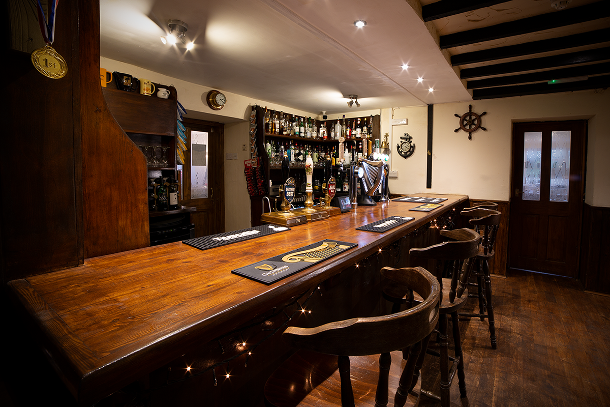 The Anchor Inn bar area